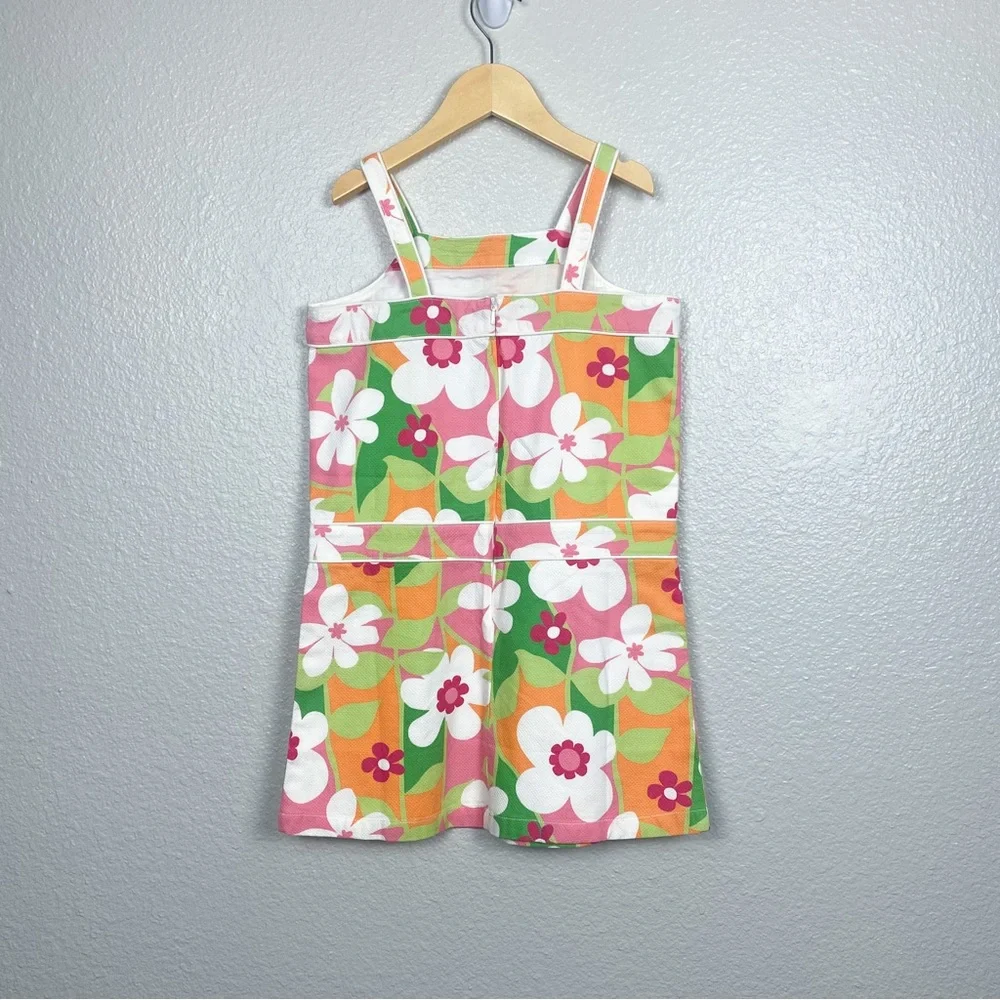 NWT Vintage Y2K Gymboree Retro Floral Print Dress Girls 9